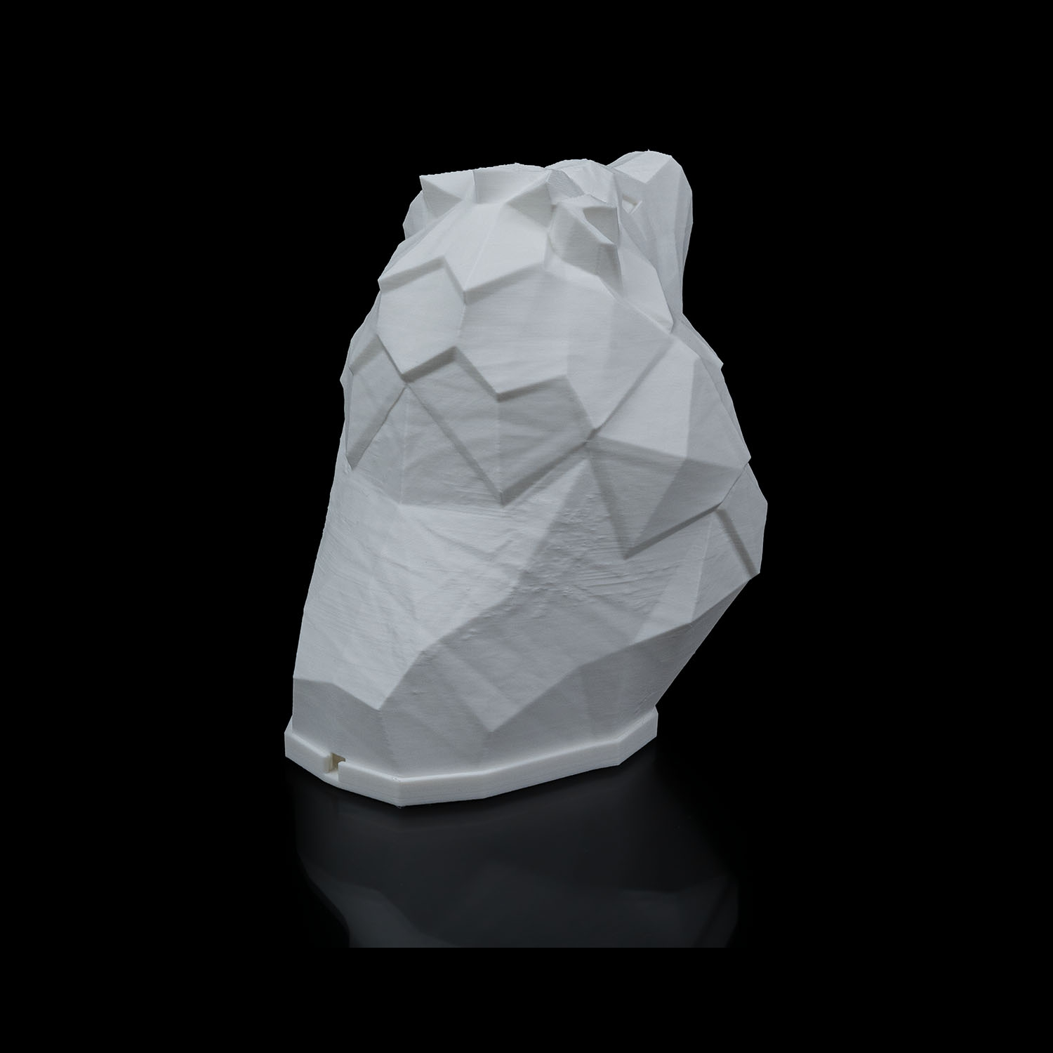 Lámpara de mesa Low Poly Lion