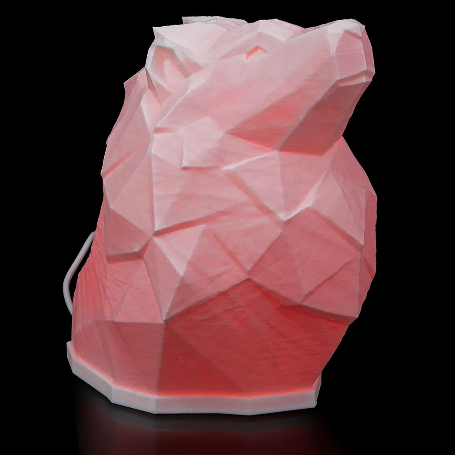 Lámpara de mesa Low Poly Lion
