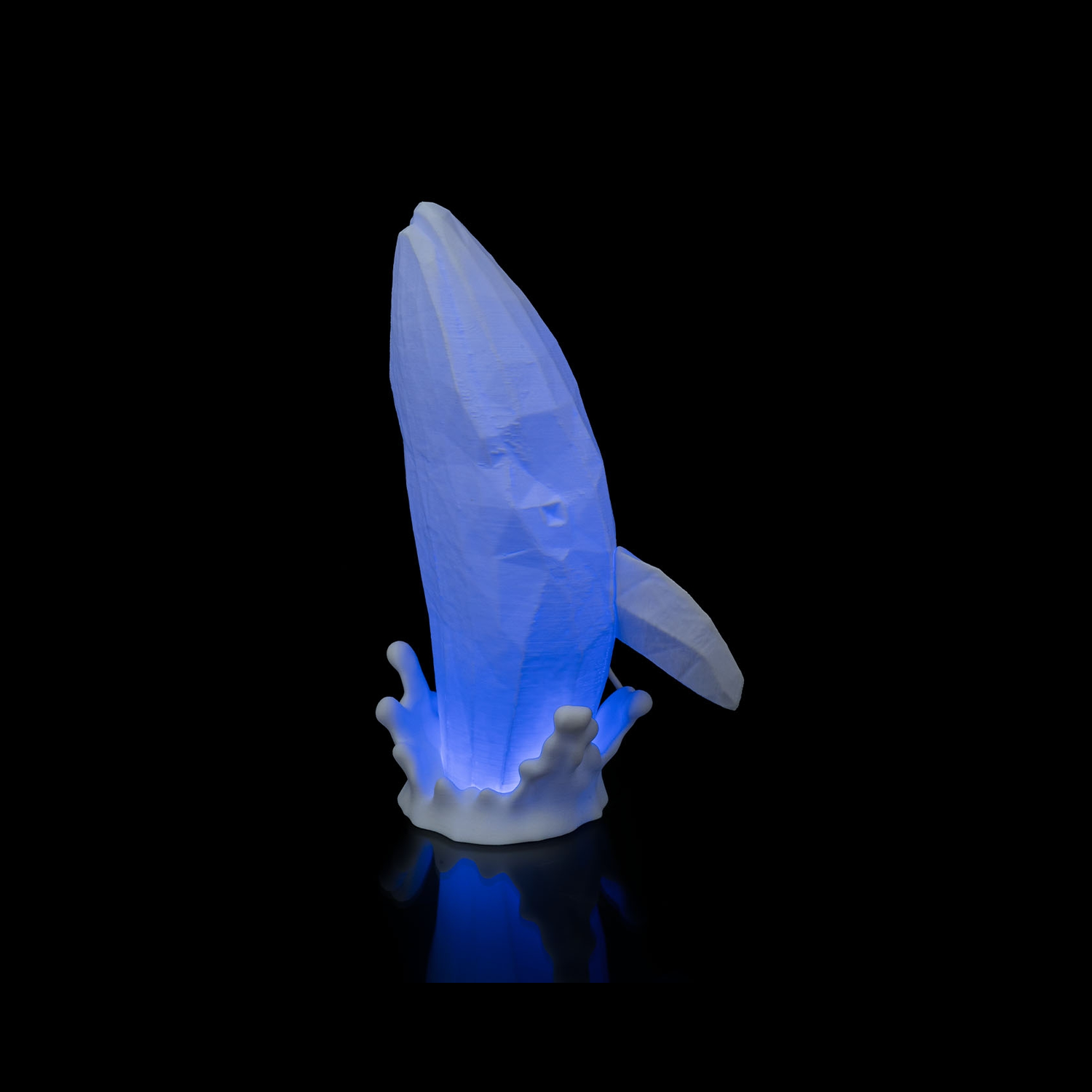 Lámpara de mesa Low Poly Whale