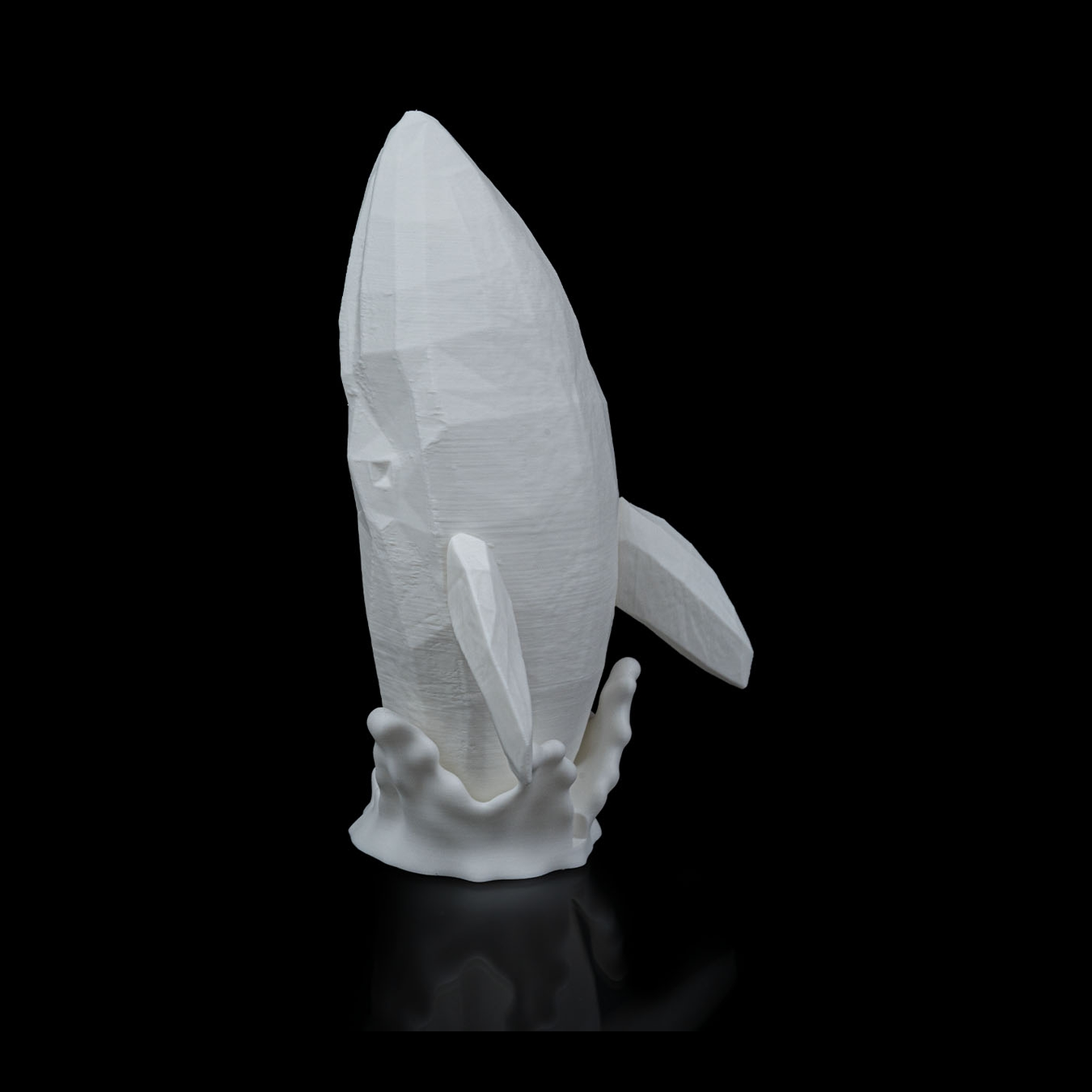 Lámpara de mesa Low Poly Whale
