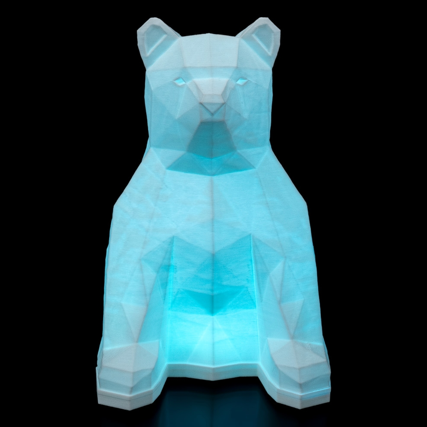 Lámpara de mesa Low Poly Bear