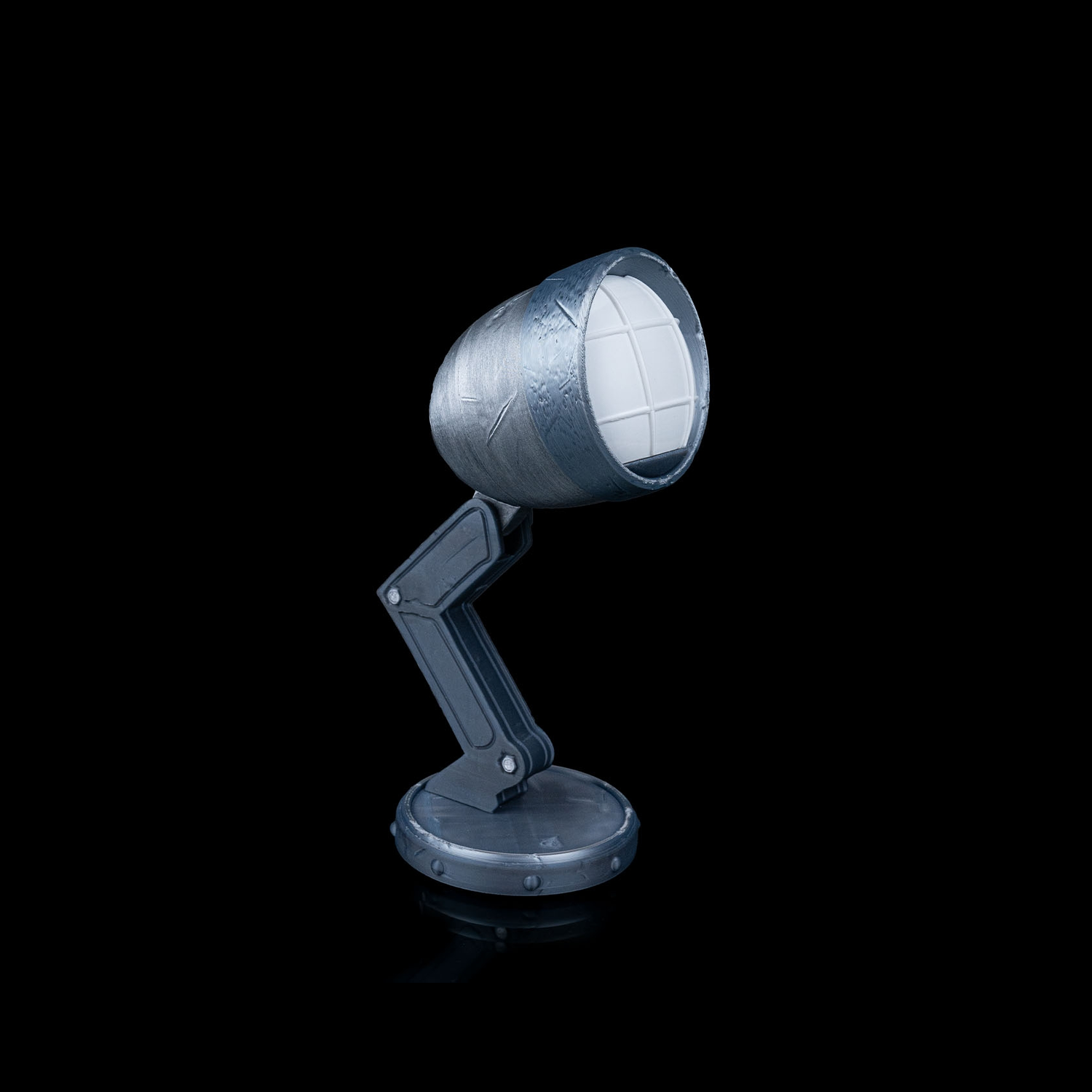 Lámpara de mesa Chrome Headlight