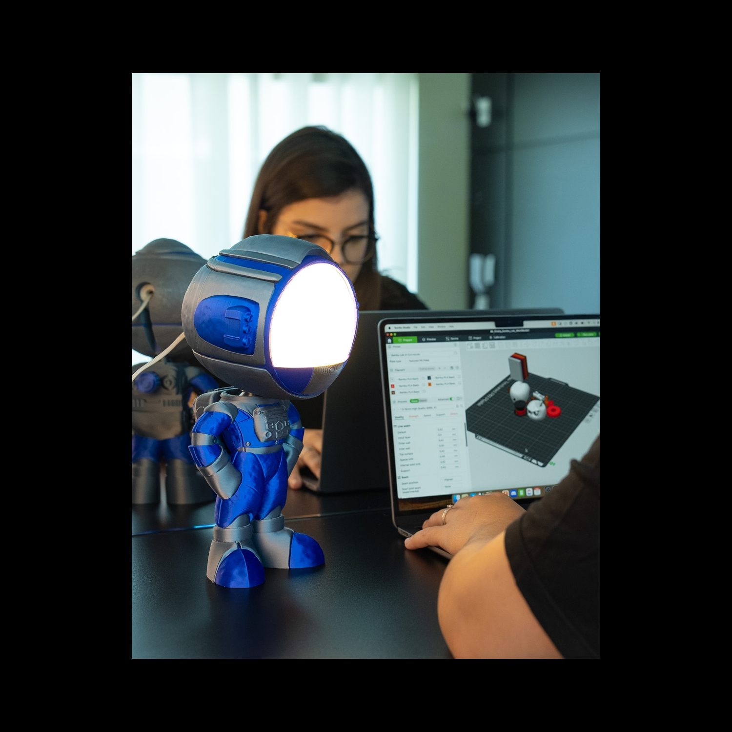 Lámpara de mesa Mecha Astronaut