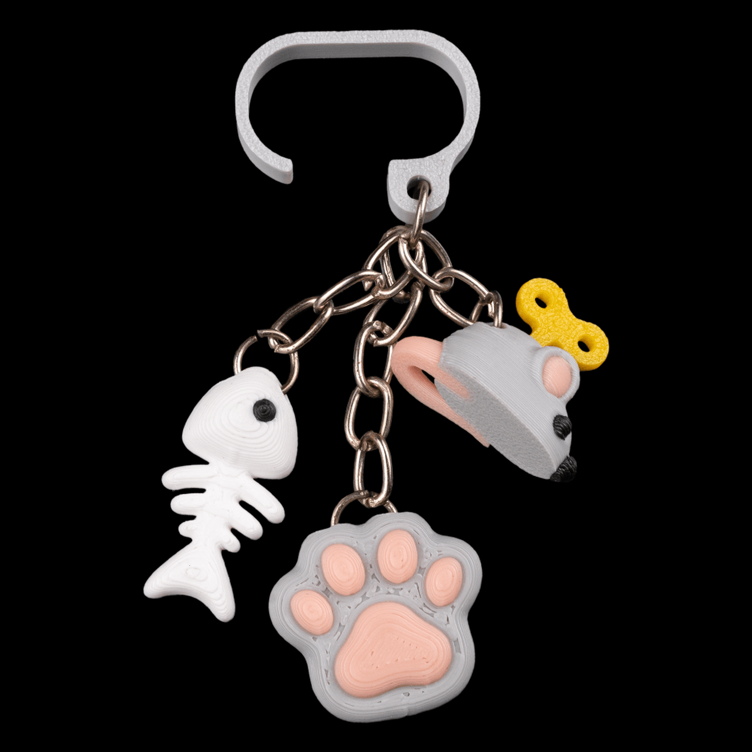 Accesorio para pajita con colgante Pawsitively Hydrated