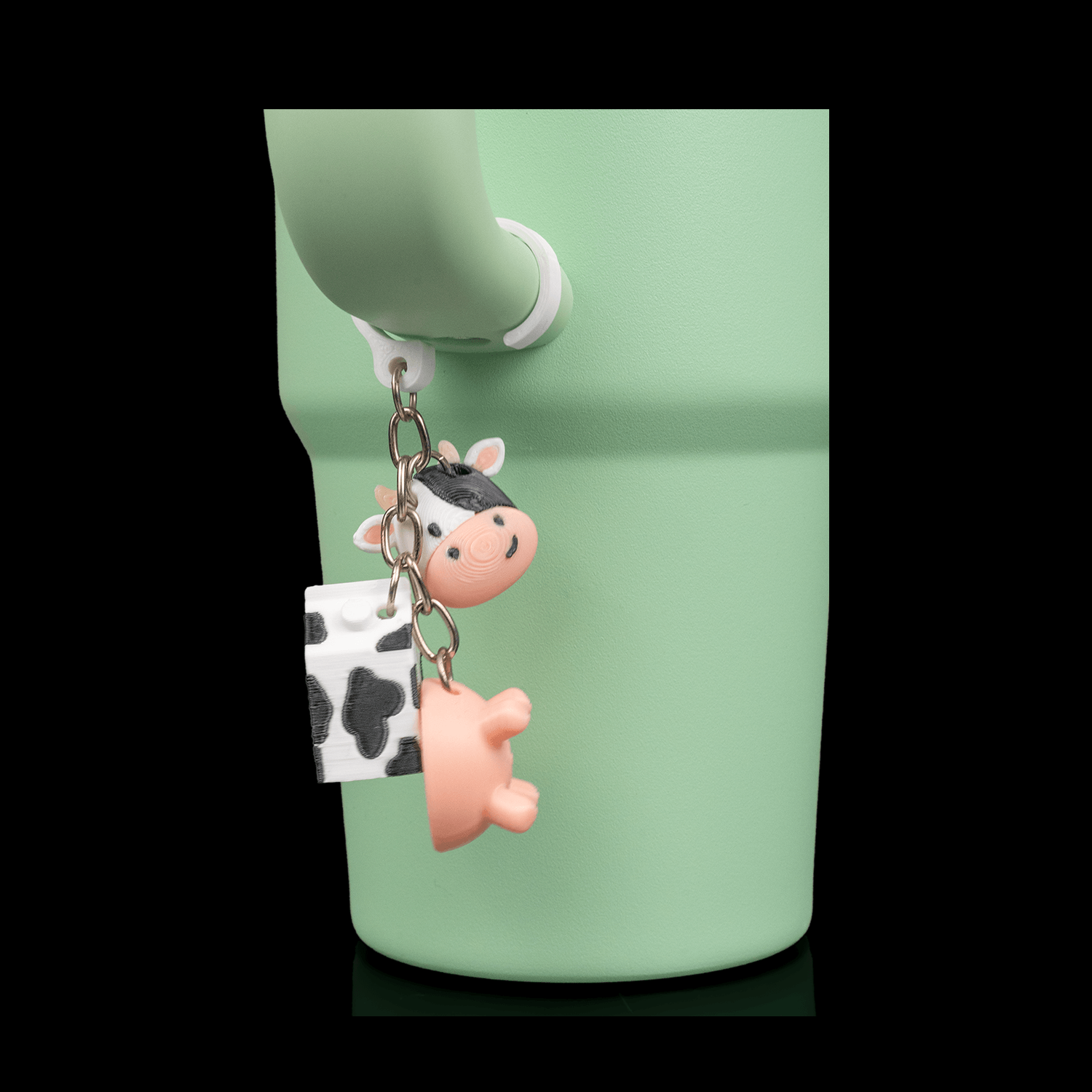 Accesorio para pajita con colgante Udderly Thirsty