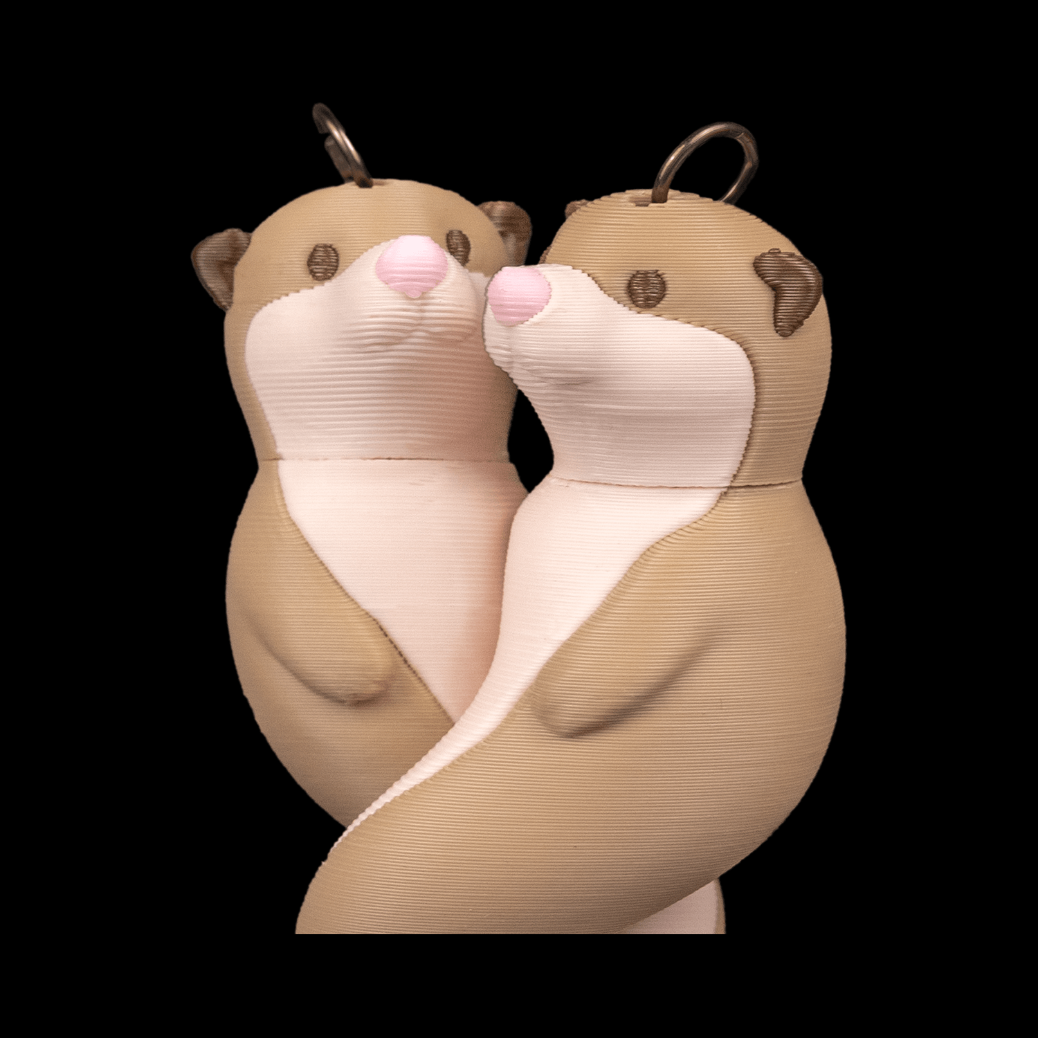 Colgantes de nutrias Otter Half