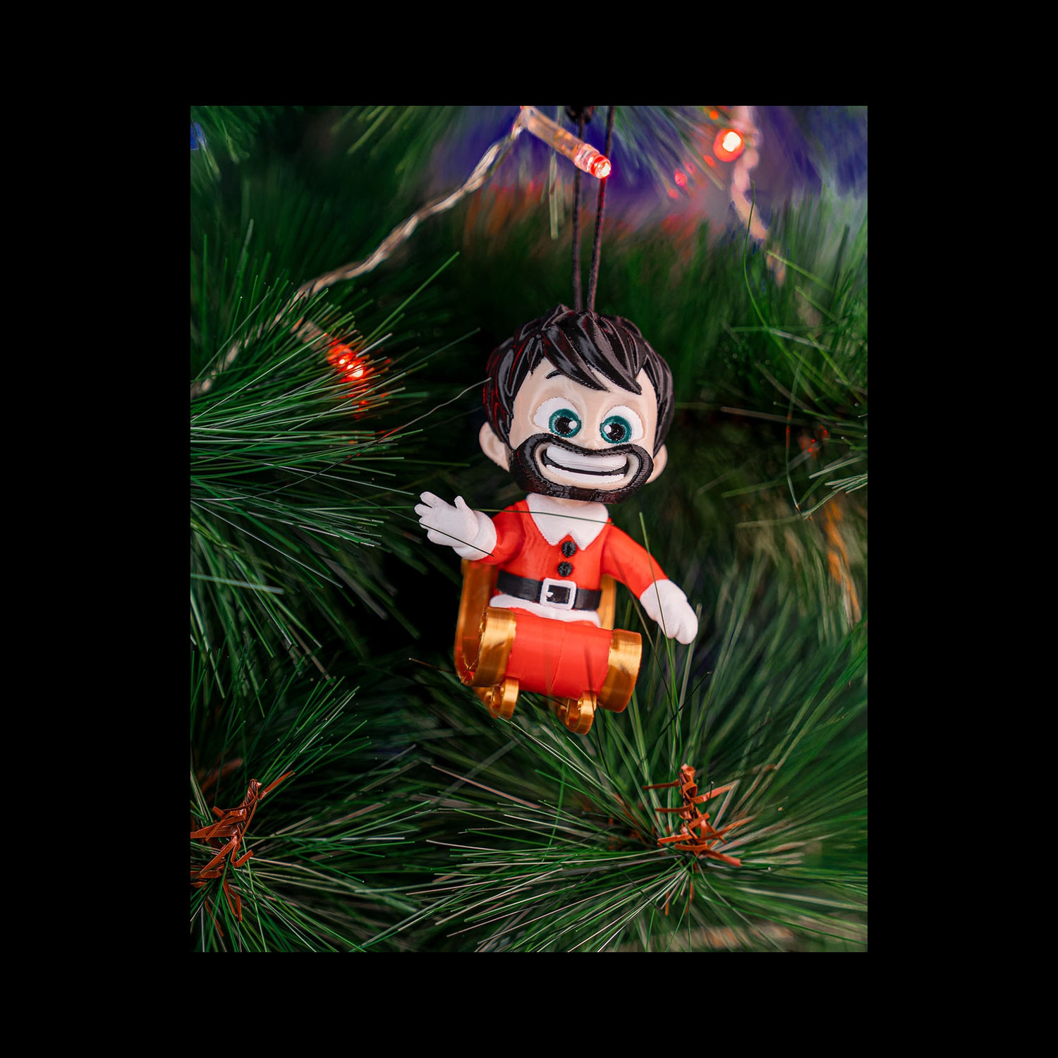 Figura decorativa personalizable Sleigh Ride