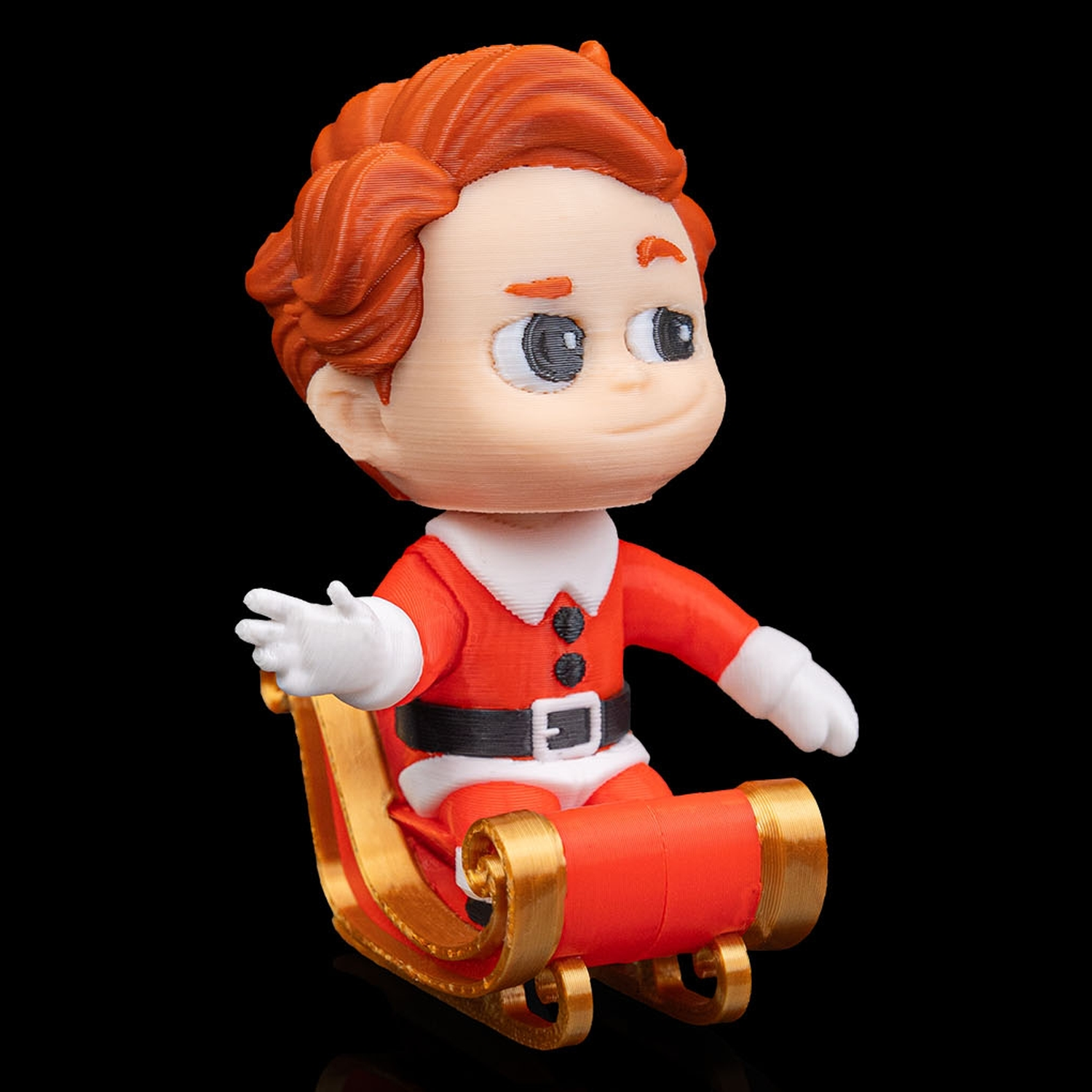 Figura decorativa personalizable Sleigh Ride