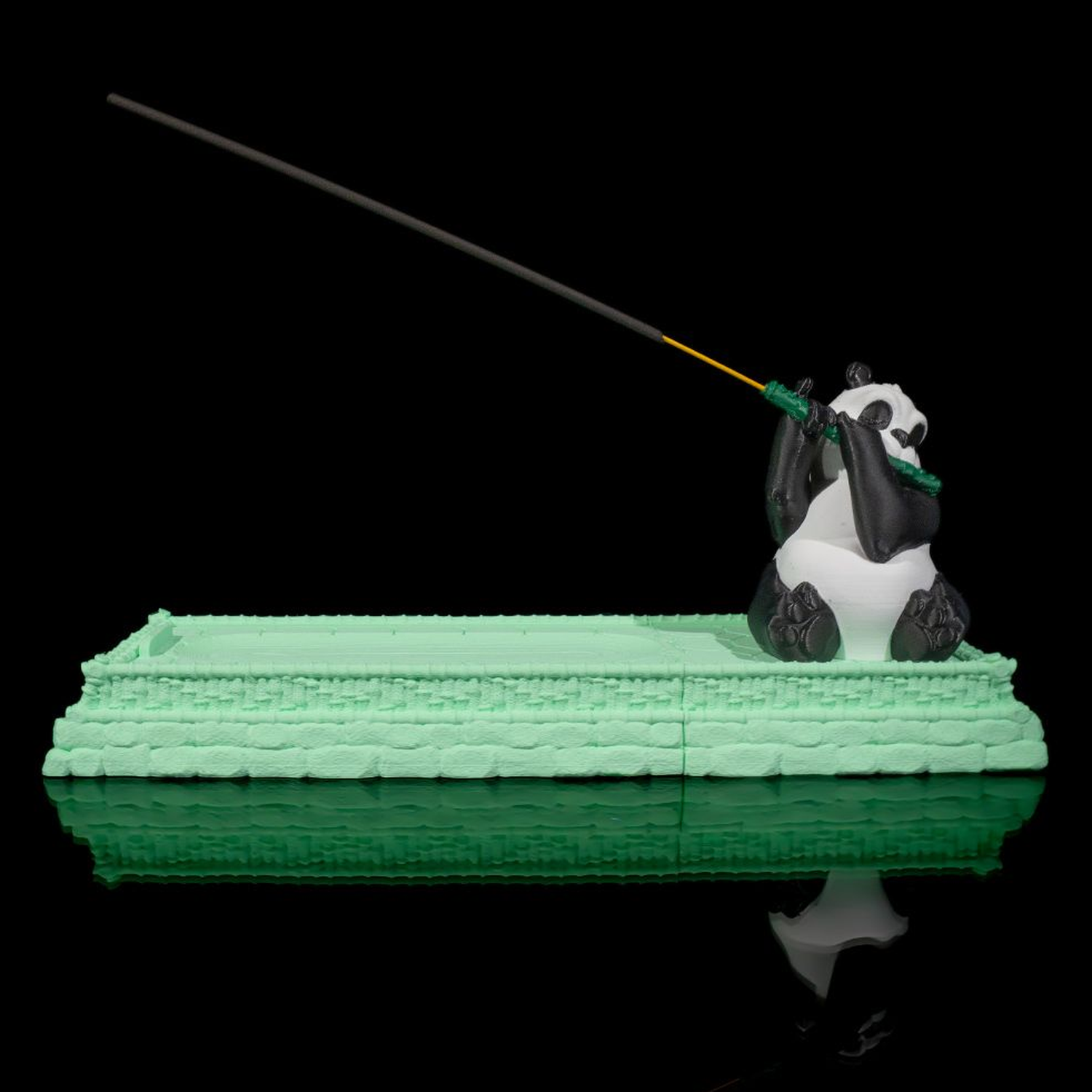 Portaincienso The Panda Flutist