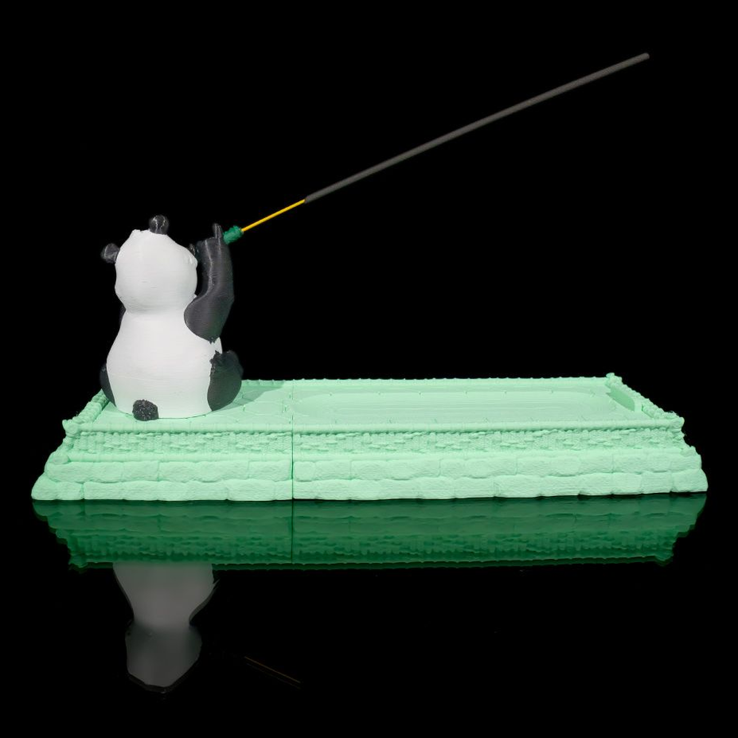 Portaincienso The Panda Flutist