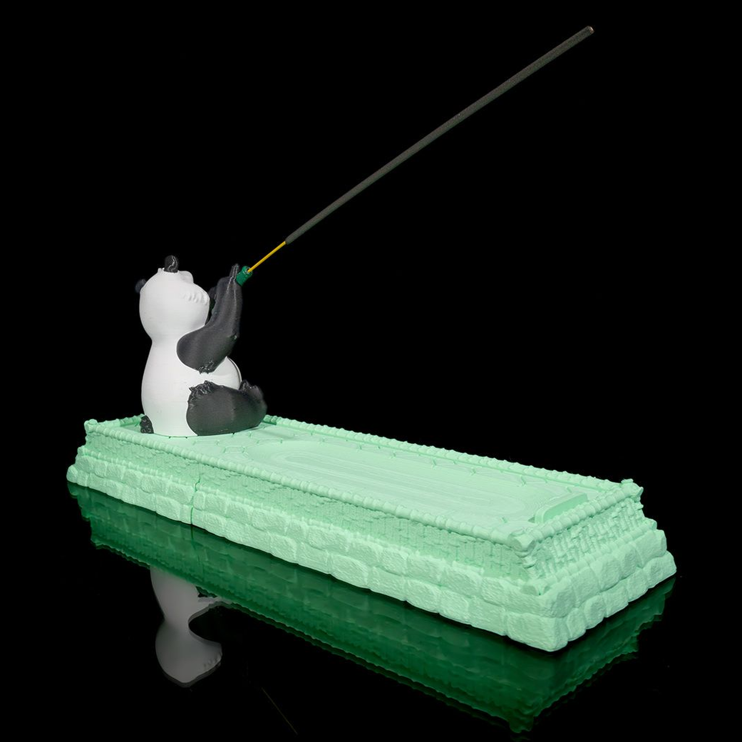 Portaincienso The Panda Flutist