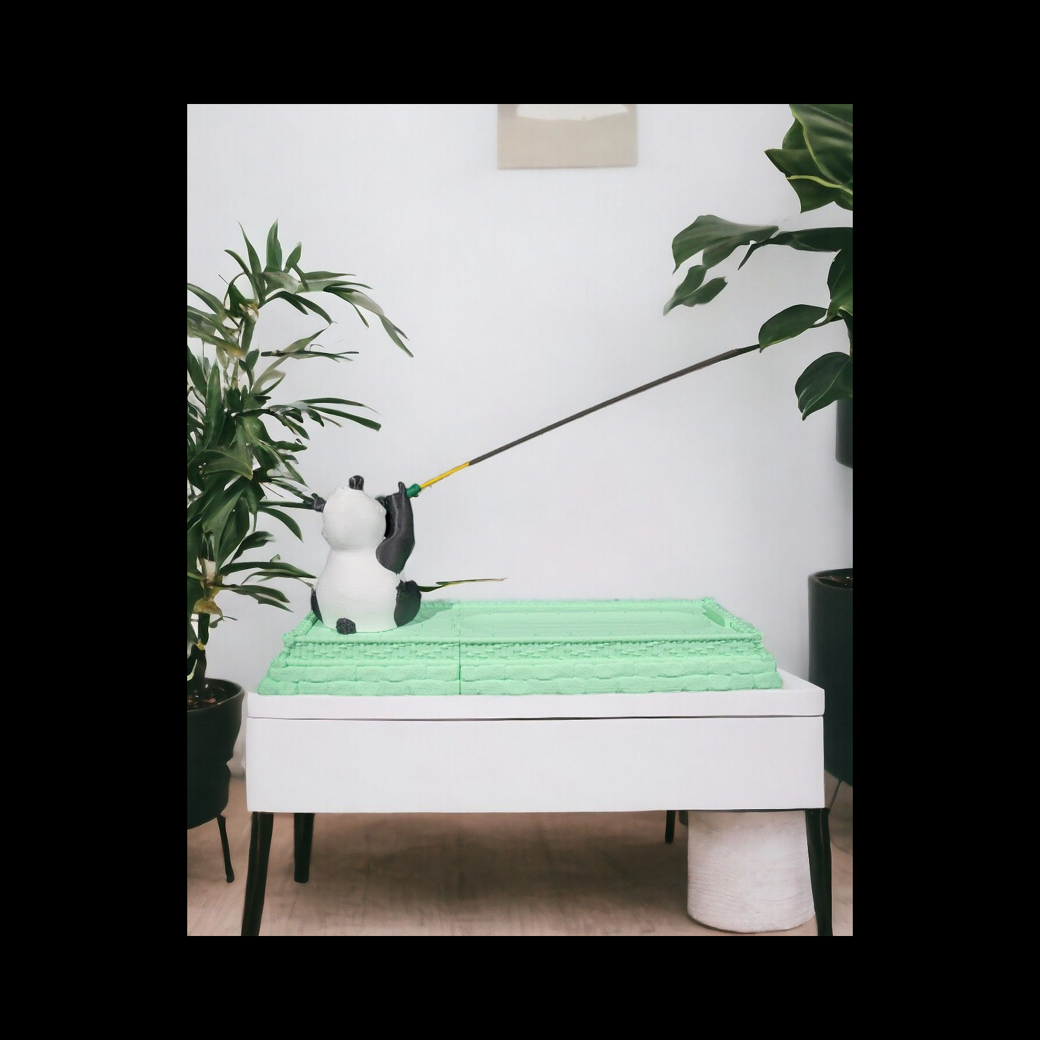 Portaincienso The Panda Flutist