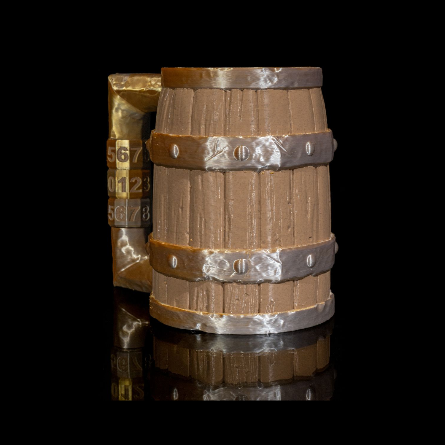 Soporte para lata Keg o’ Beer